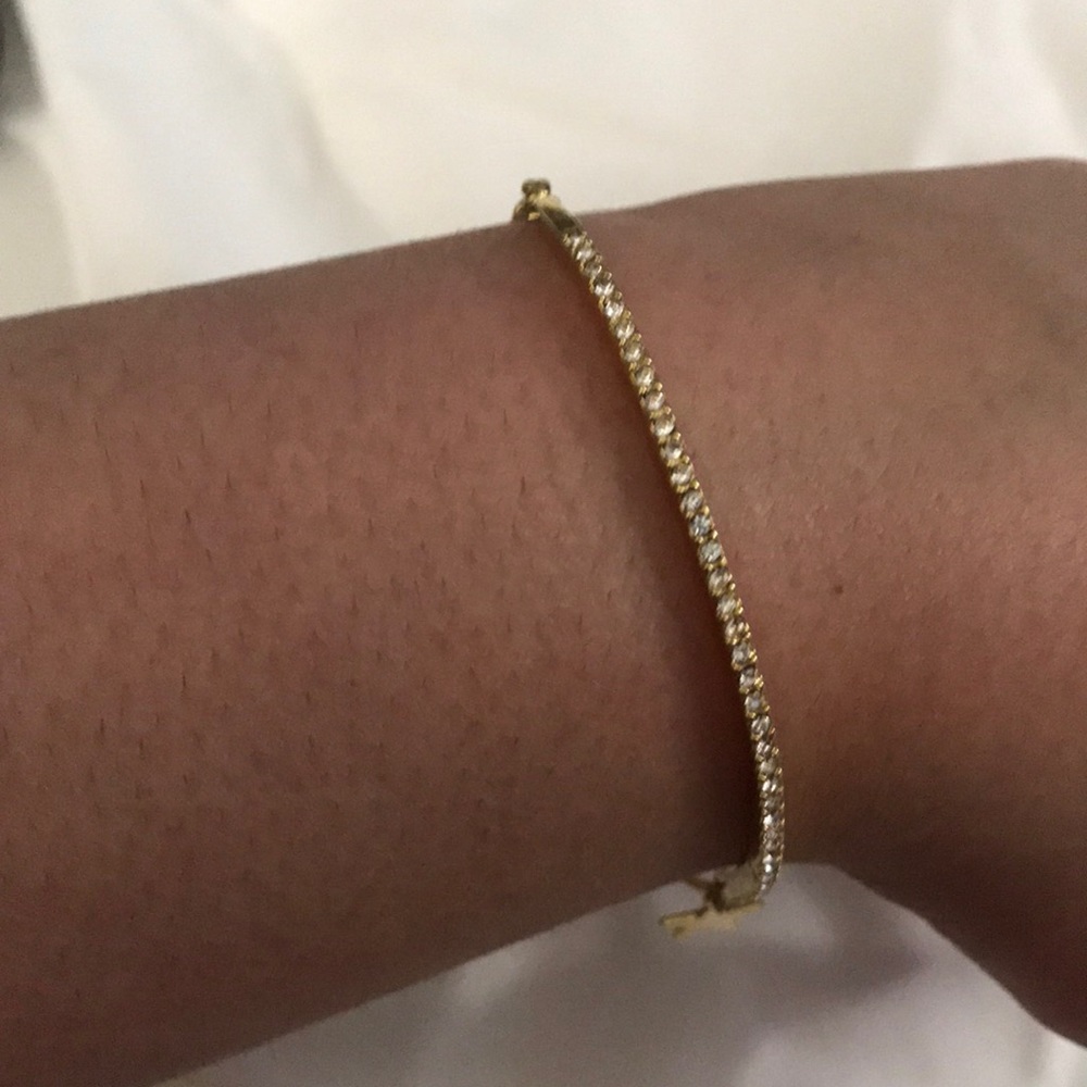 ⚡️FINAL PRICE⚡️ Vintage Diamond Gold Star Bracelet or Ankle Bracelet
